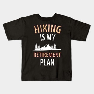 Mountains Hiking Kids T-Shirt